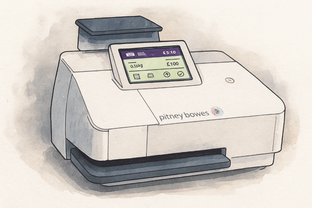 Sendpro Mailstation franking machine