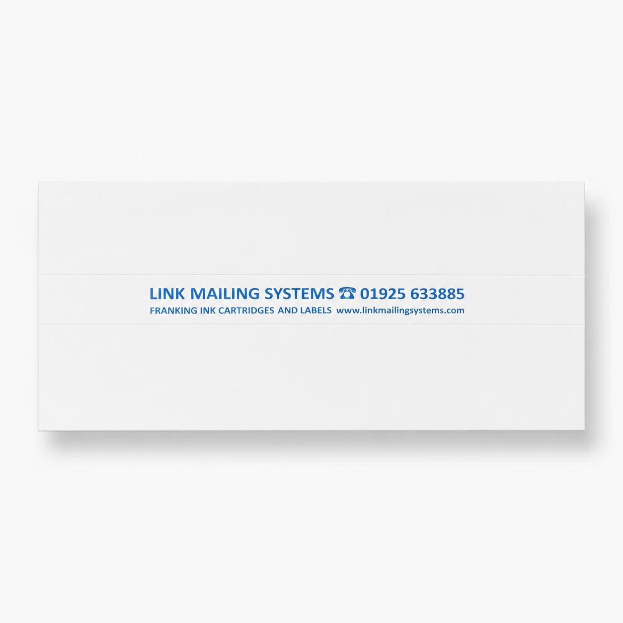 Long Double Franking Label
